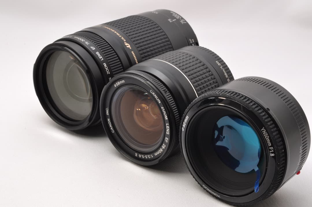 Canon キヤノン EOS kiss x9i 超望遠 トリプルレンズセット