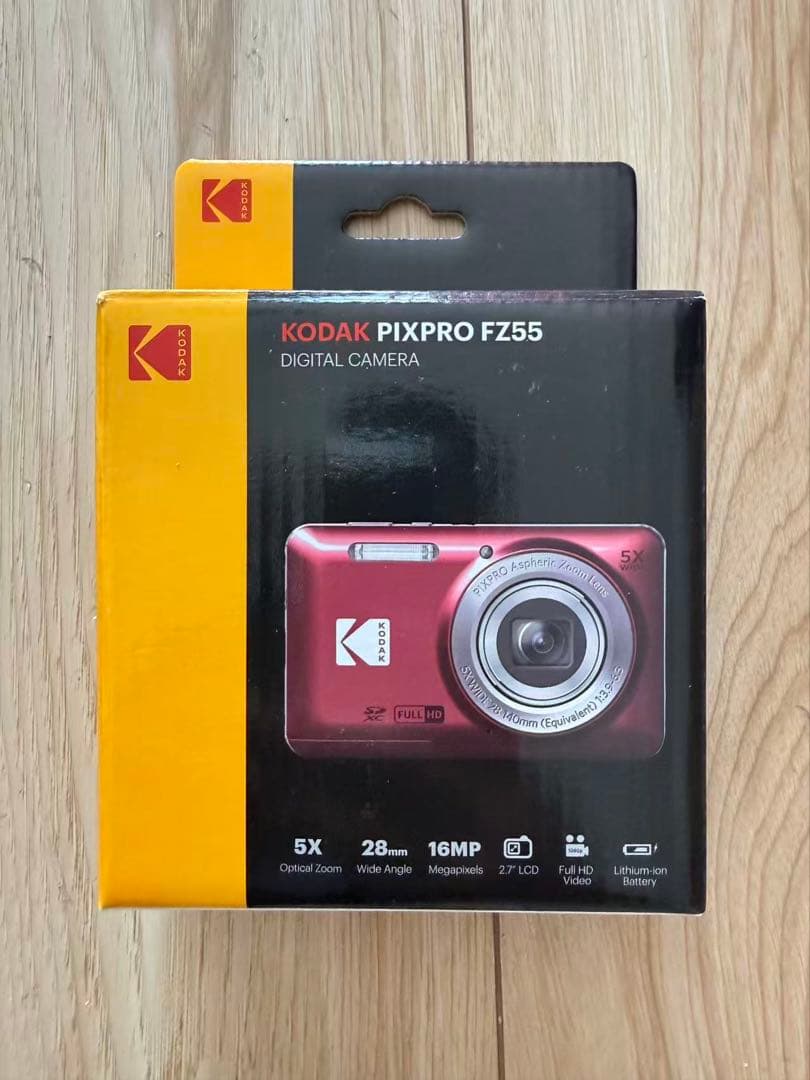 KODAK (コダック) PIXPRO 使いやすい ズーム FZ55 black