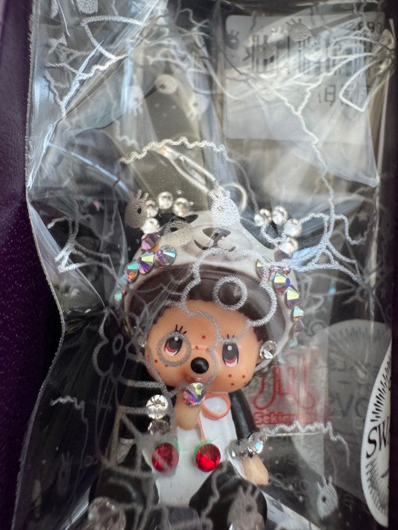 のんさん専用、スワロフスキー　パンダ　モンチッチ　ネックレス セット　海外限定