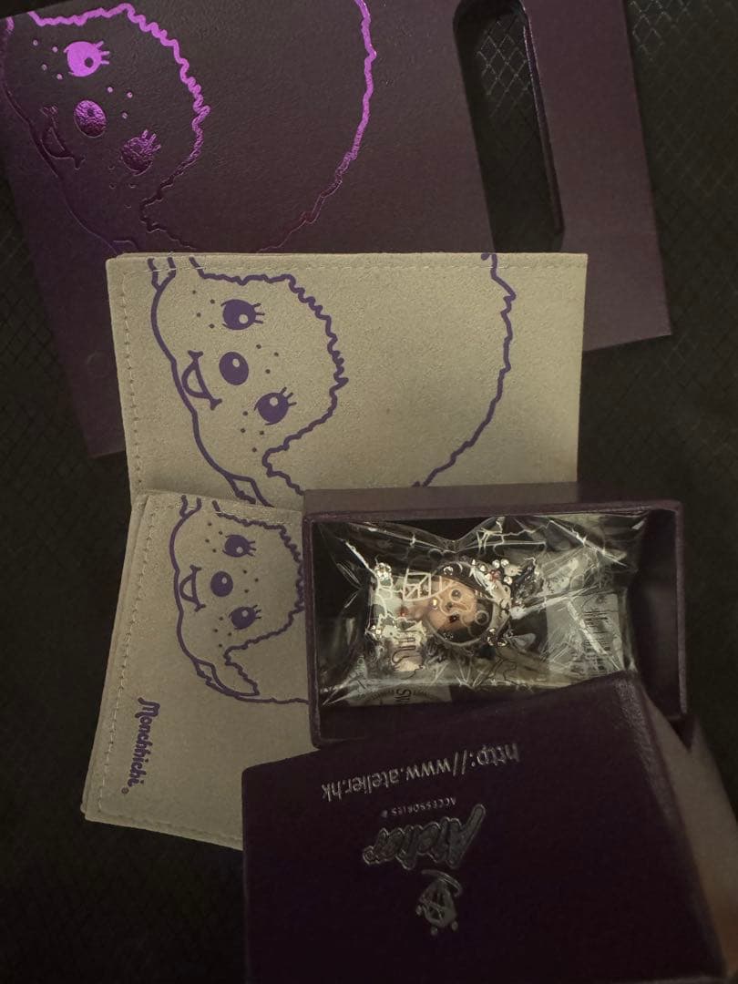 のんさん専用、スワロフスキー　パンダ　モンチッチ　ネックレス セット　海外限定