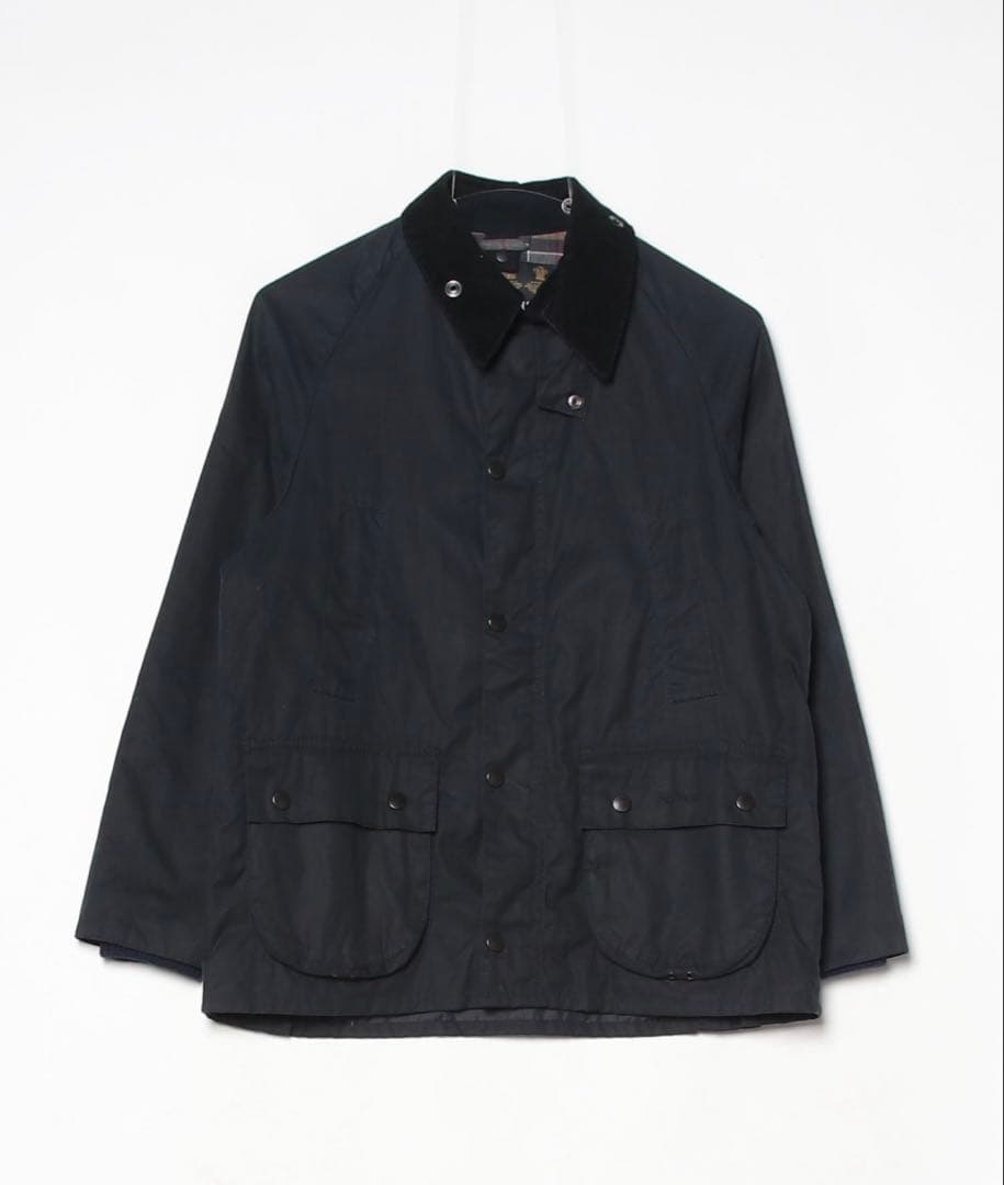 【美品】Barbour ネイビー （S相当）