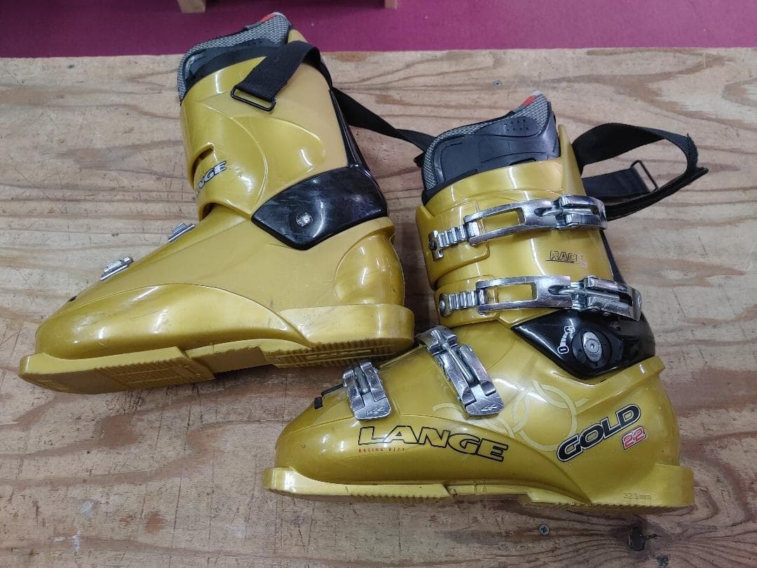スキー 28-28.5CM LANGE GOLD 22 RACE FIT