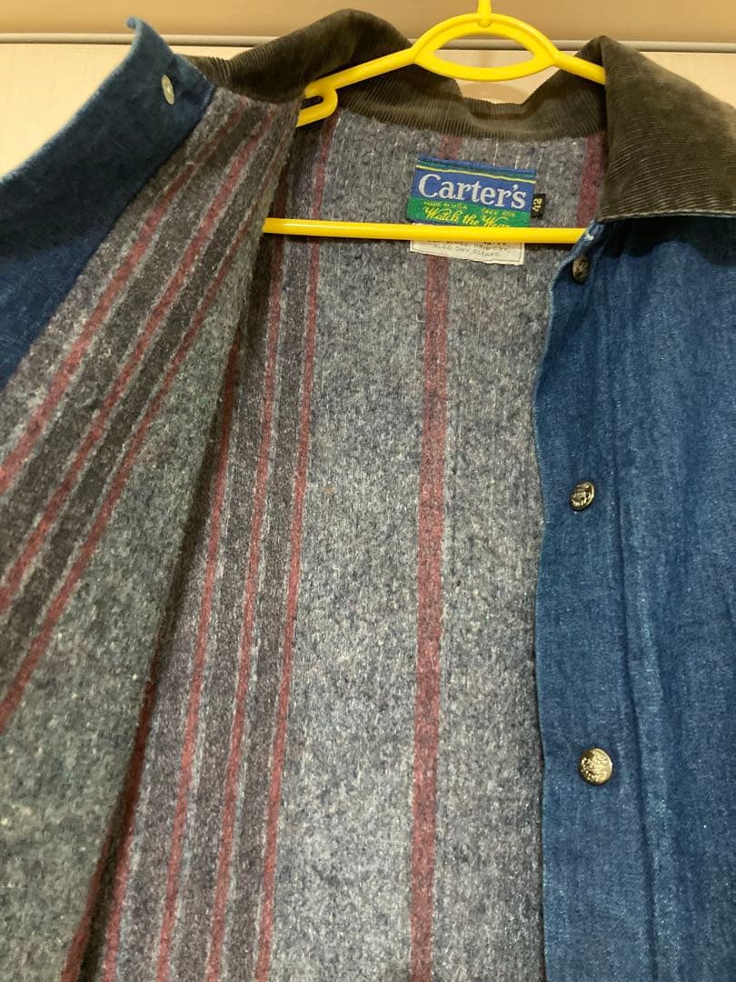 carters 70s 列車タグ カバーオール USA製　ビンテージ　カーターズ