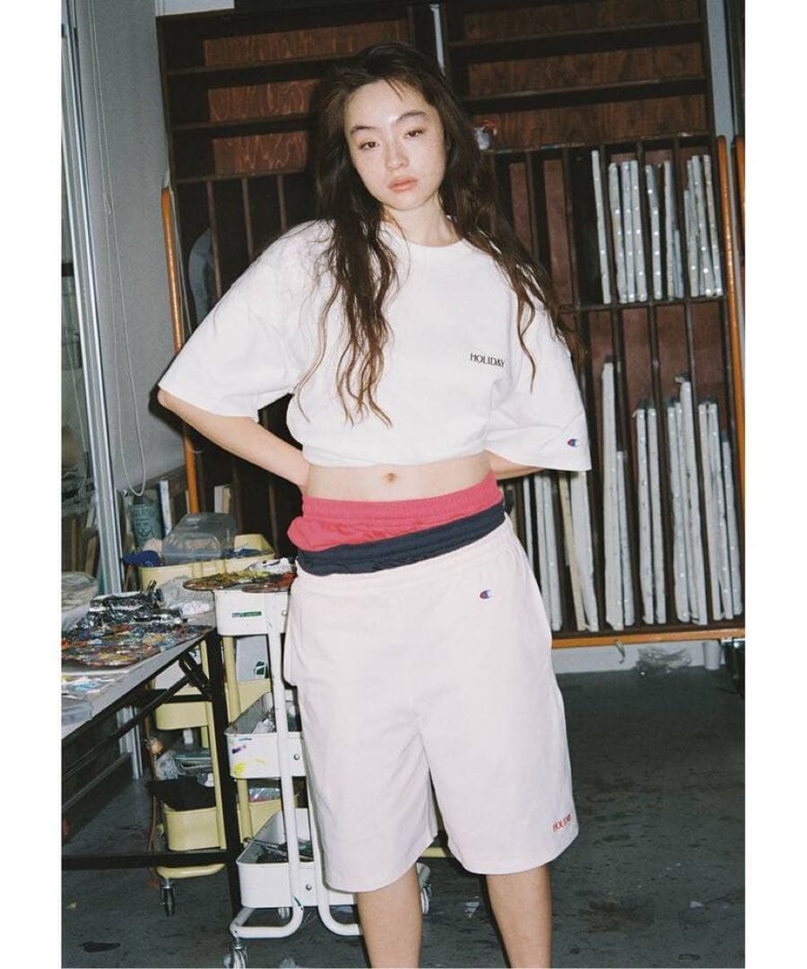 【CHAMPION×JOURNAL STANDARDby HOLIDAY】ハーフ