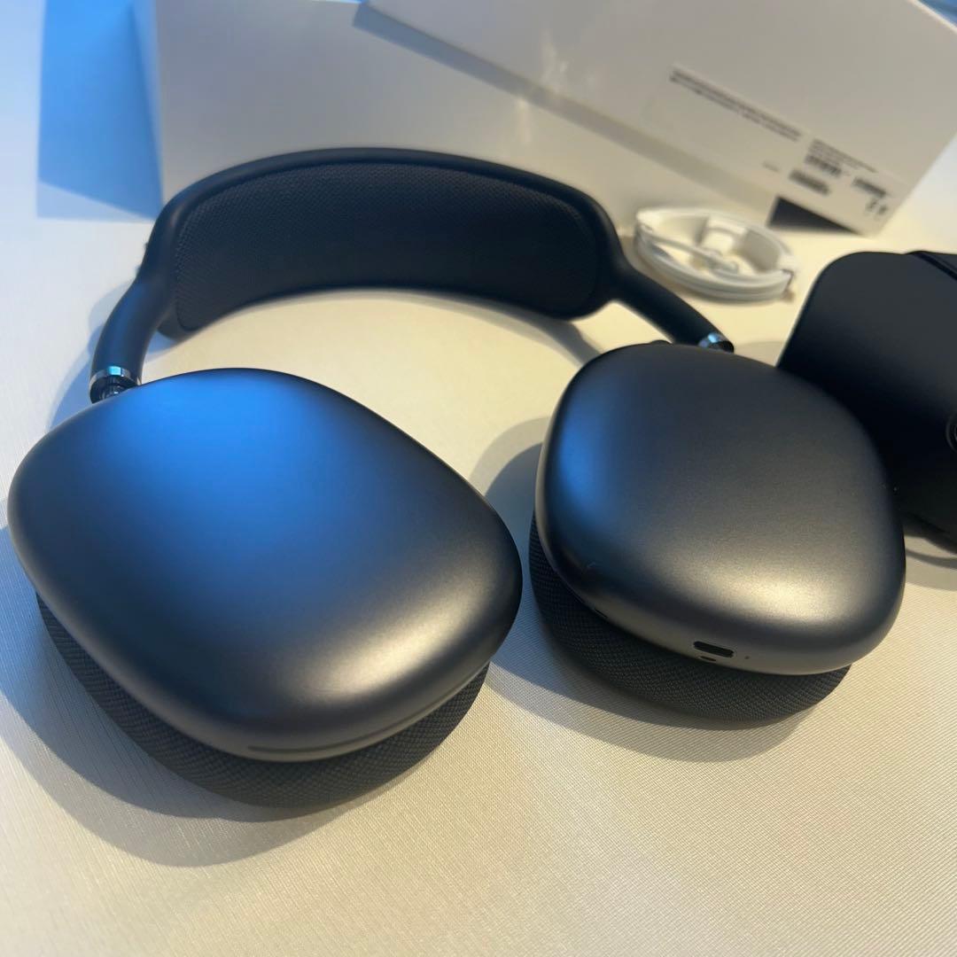 AirPods Max A2096 スペースグレイ ヘッドバンドカバー付