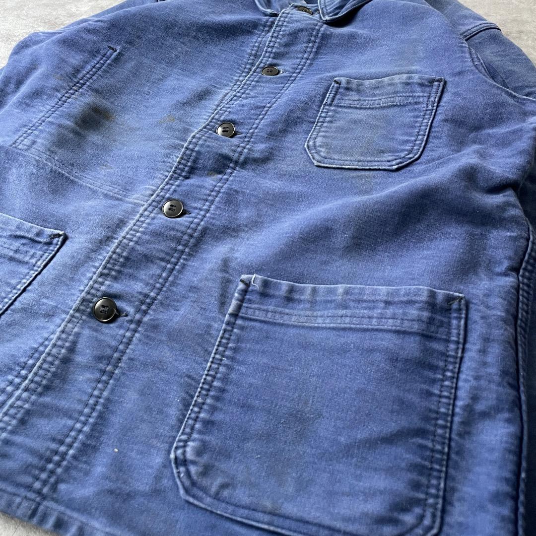 50s Dubure&Deverchere モールスキン フレンチワーク