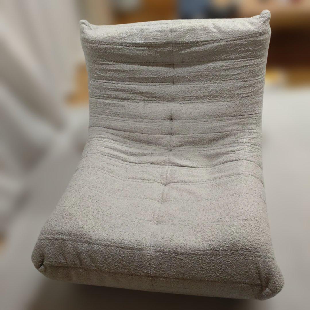 シープボア調　圧縮ウレタンソファ　一人掛け