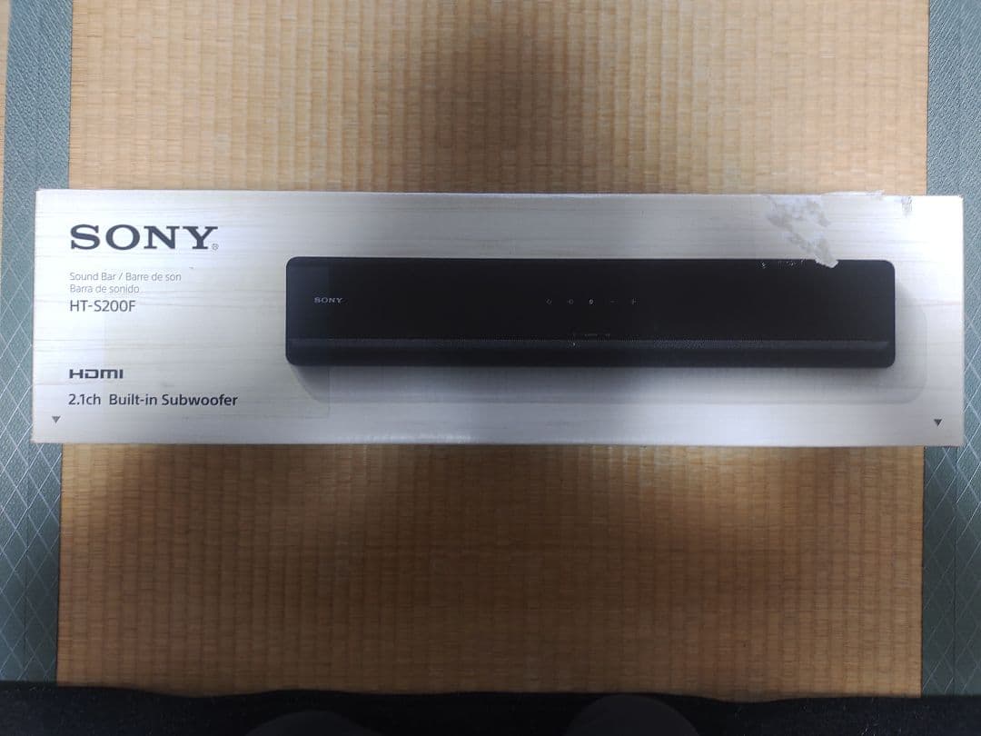 ソニーサウンドバー　HT-S200F