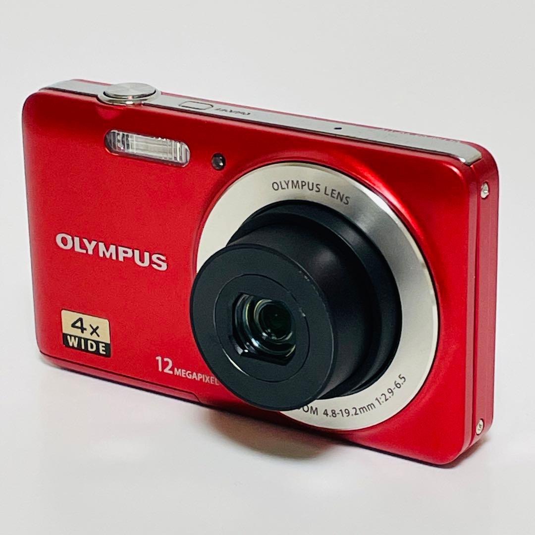 OLYMPUS オリンパス コンパクトデジタルカメラ VG-110 レッド