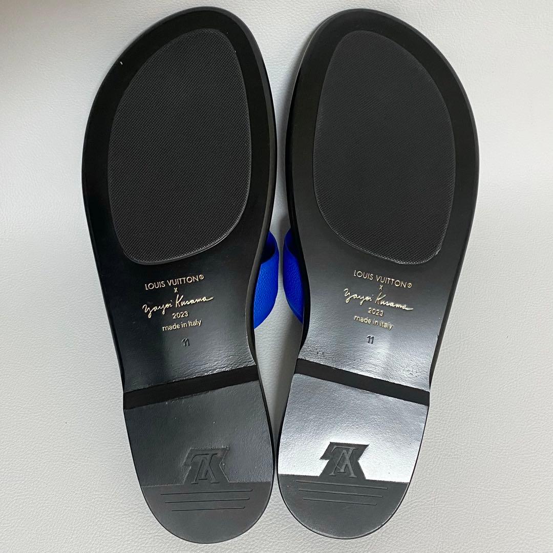 LOUIS VUITTON / LV×YK オアシスライン サンダル ブルー