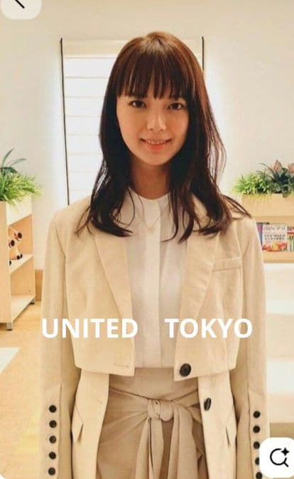 UNITED　TOKYO 多部未華子着用　3WAY マルチウェイジャケット