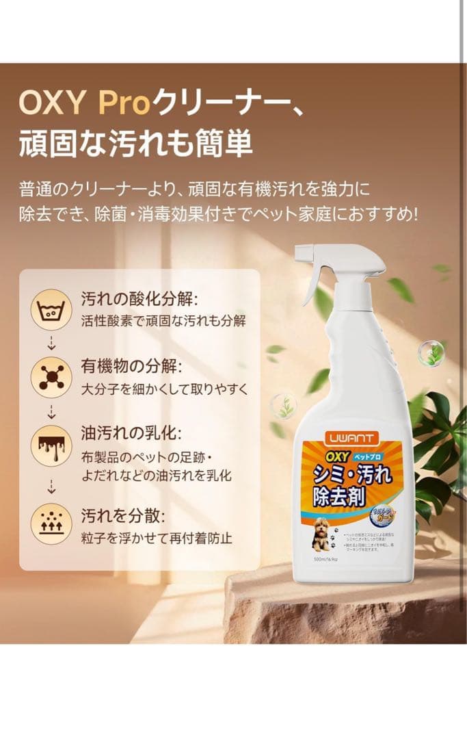 LUMINT スチームクリーナー 本体 OXY Proクリーナー付き