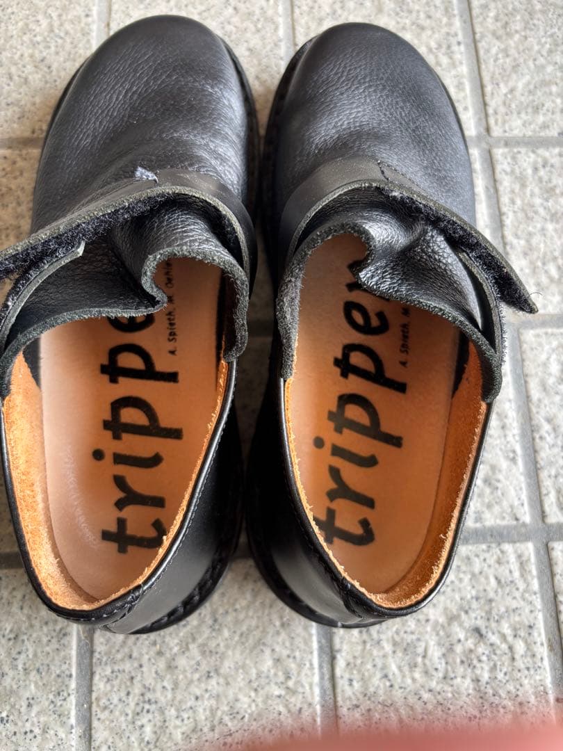 トリッペン【BEUTEL-ELK シューズ 】鹿革 ベルクロ 革靴trippen