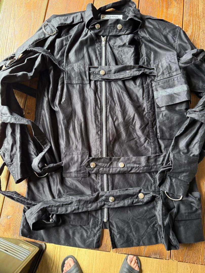 セディショナリーズ ボンデッジジャケット 黒 ワンサイズ