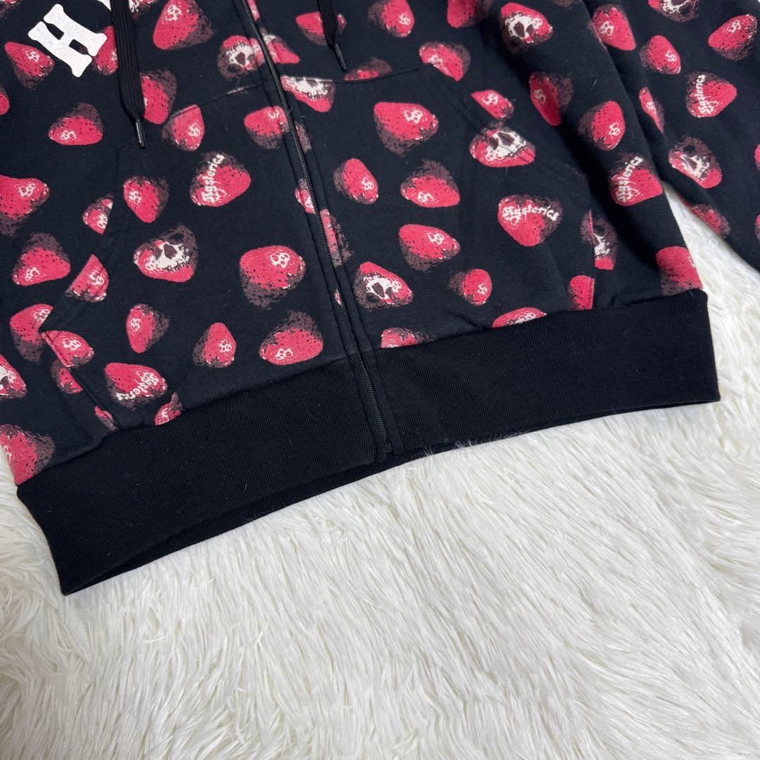 美品✨ヒステリックグラマー スカルベリー パーカー フリーサイズ