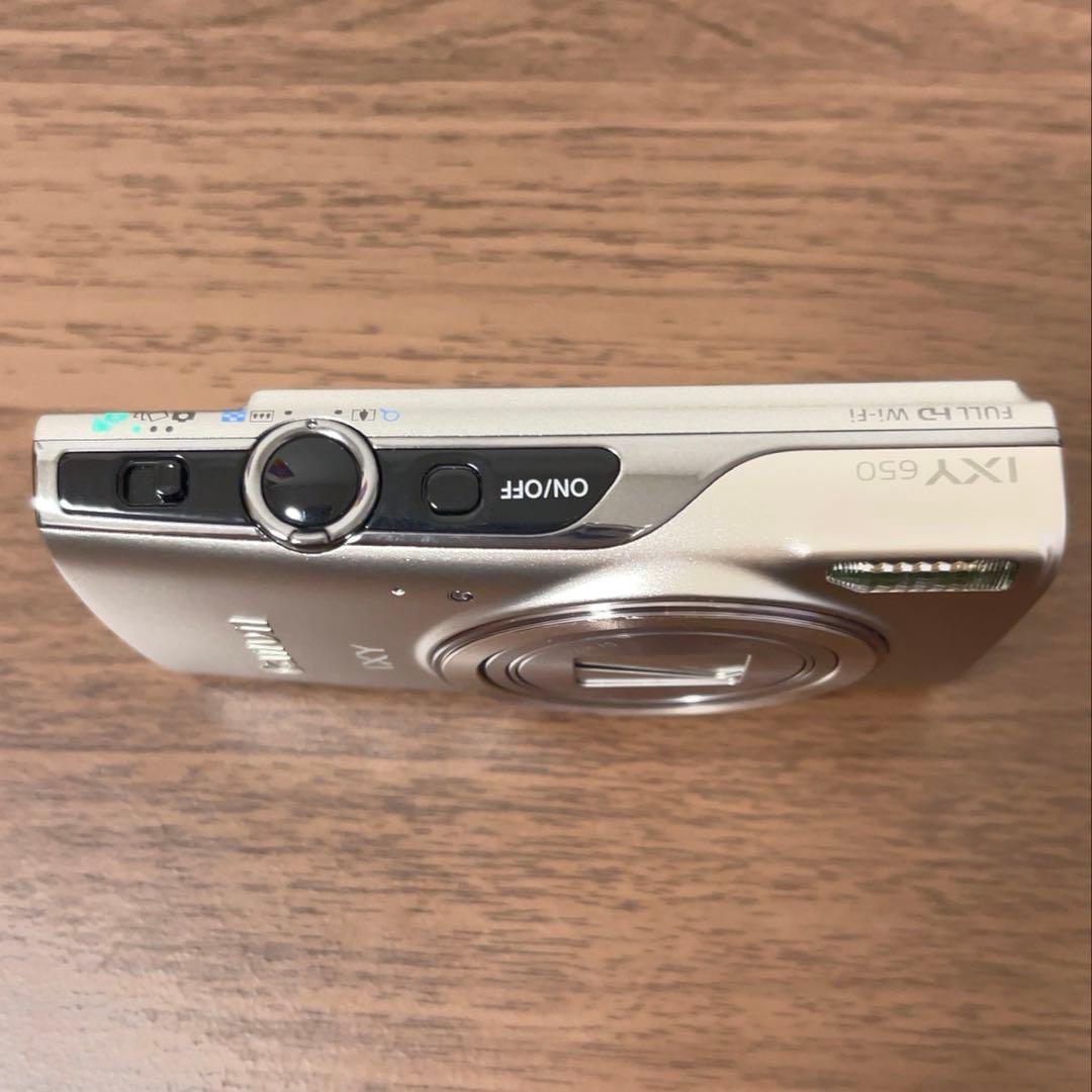 【極美品】 Canon IXY650 純正充電器バッテリー説明書ストラップ付き