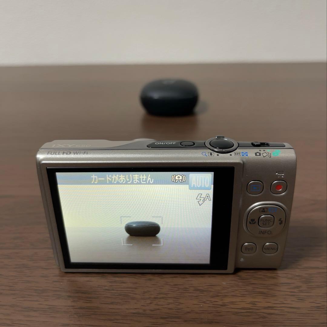 【極美品】 Canon IXY650 純正充電器バッテリー説明書ストラップ付き