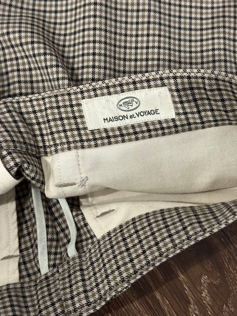 MAISON et VOYAGE Lポケットフレアパンツ