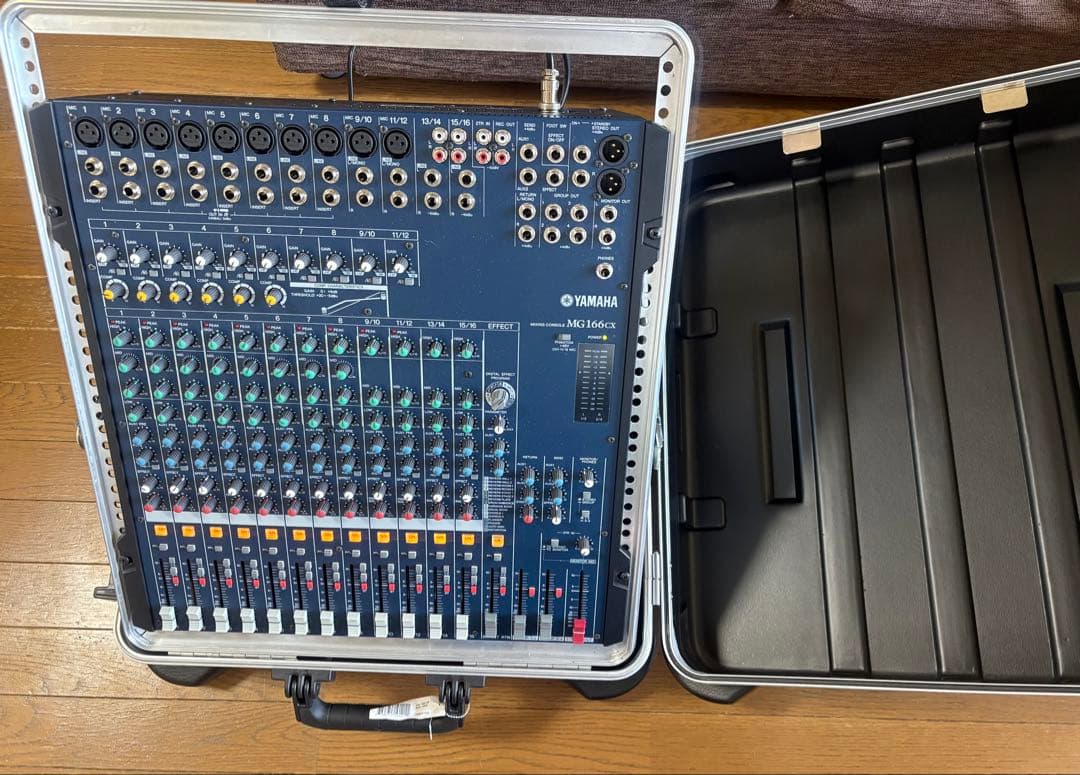 YAMAHA MG166CX 16chミキサー SKBケース付き