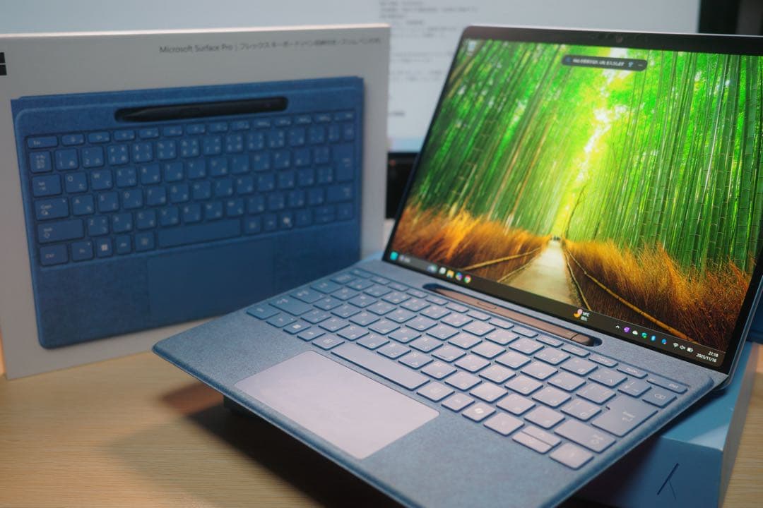 Surface Pro 第11世代 サファイア 有機EL 箱付き