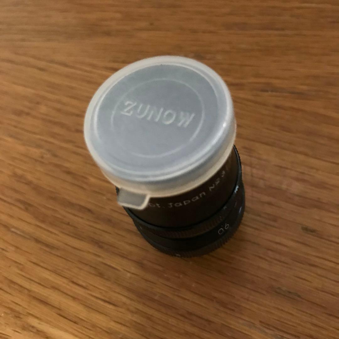 元箱付 Zunow 8mm CINE LENS Wide ZUNOW 6.5㎜