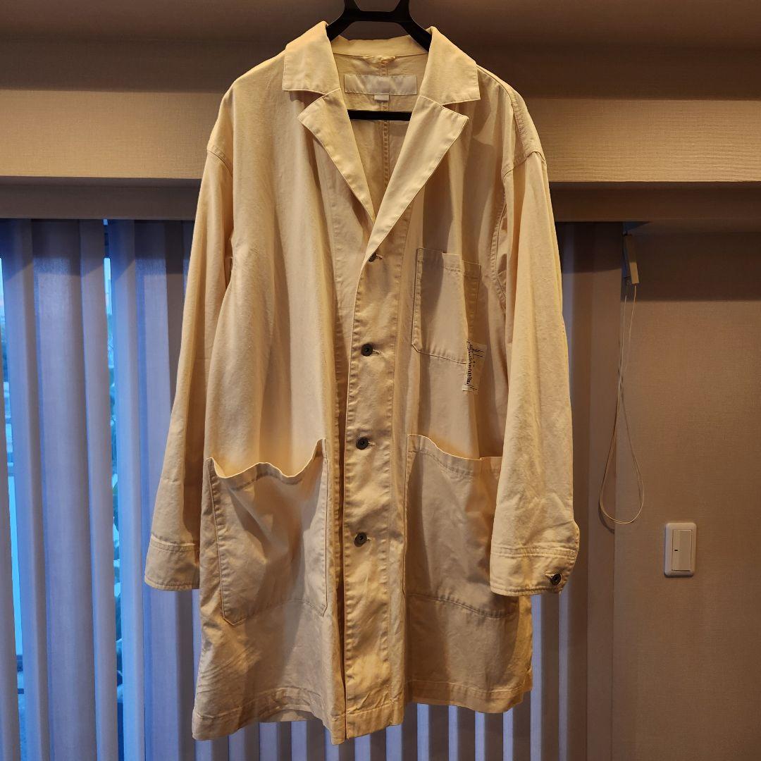 24SS NEIGHBORHOOD SHOP COAT ホワイト