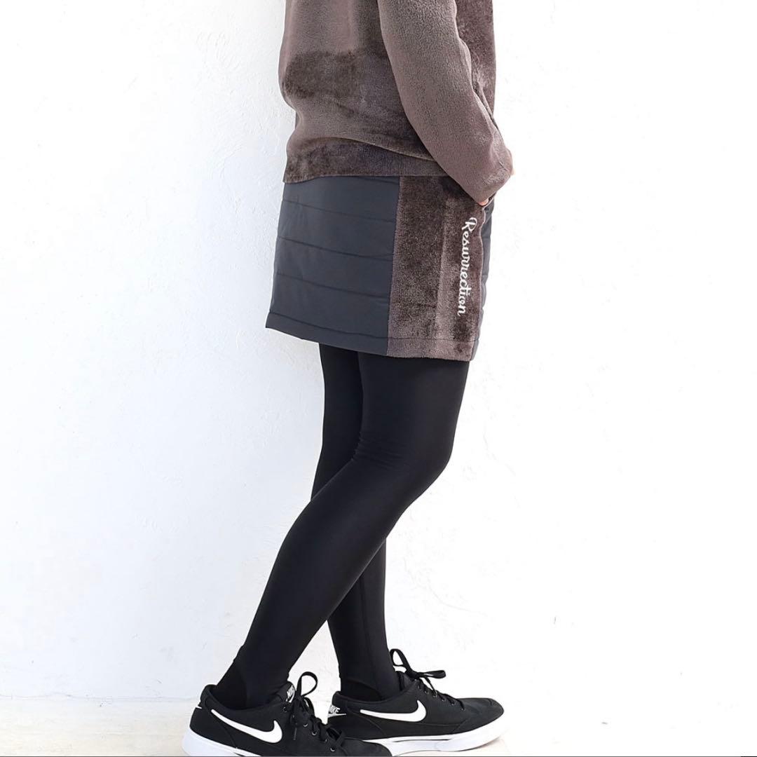 ゴルフウェア【Resurrection】パデットニットスカート　L