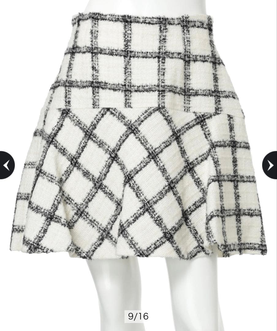 m Apuweiser-riche ツイードスカート