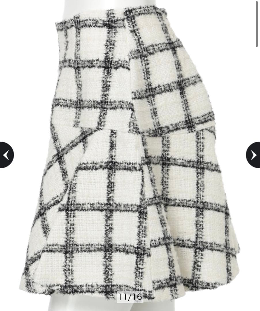 m Apuweiser-riche ツイードスカート