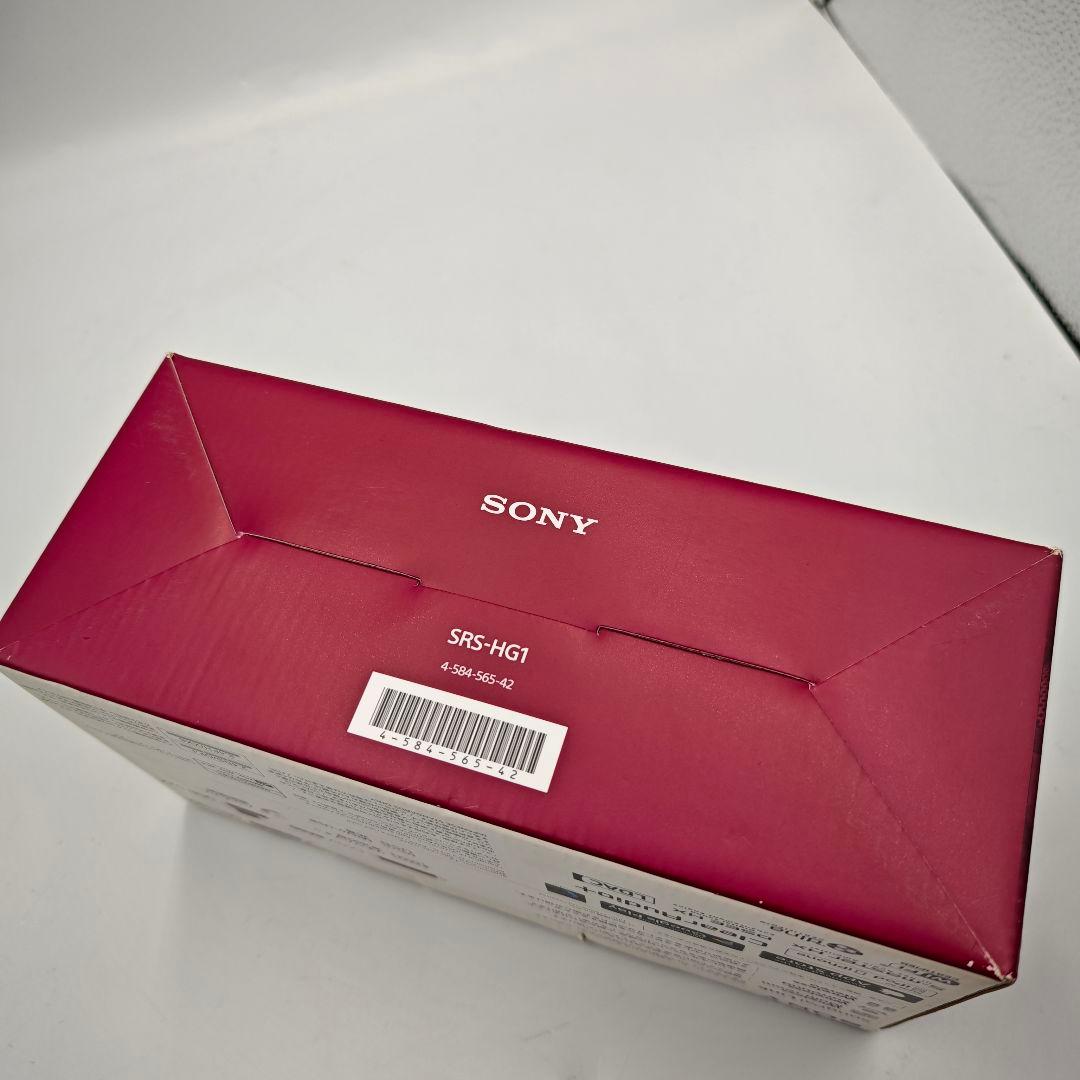 【新品】SONY hear go SRS-HG1 ワイヤレススピーカー レッド