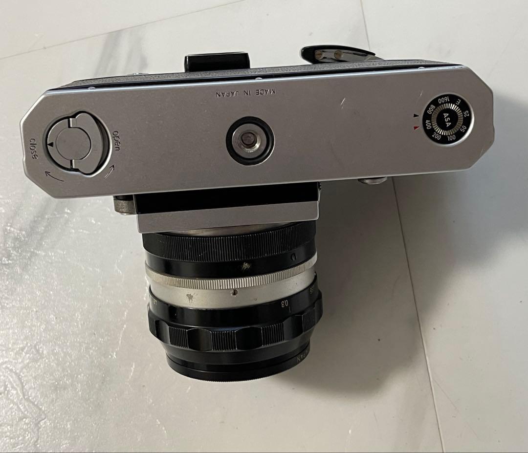 ニコン Nikon F シルバー レンズ付 フィルムカメラ