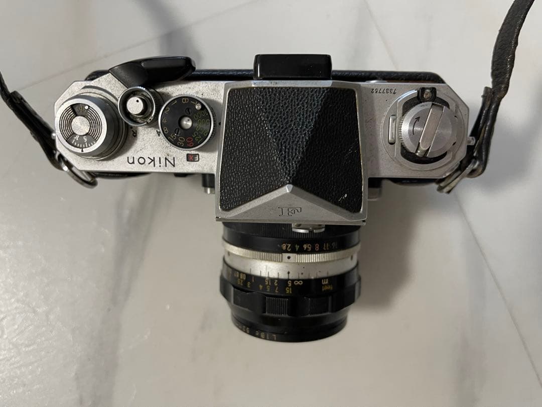 ニコン Nikon F シルバー レンズ付 フィルムカメラ