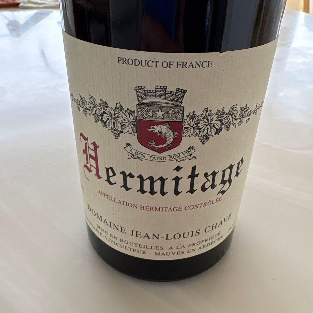 2001年 Hermitage Domaine Jean-Louis Chave