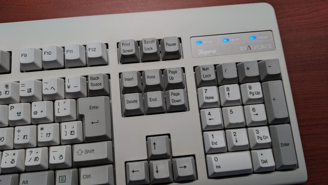 【動作確認済】Realforce108 UH-S SA010S 静音 日本語配列