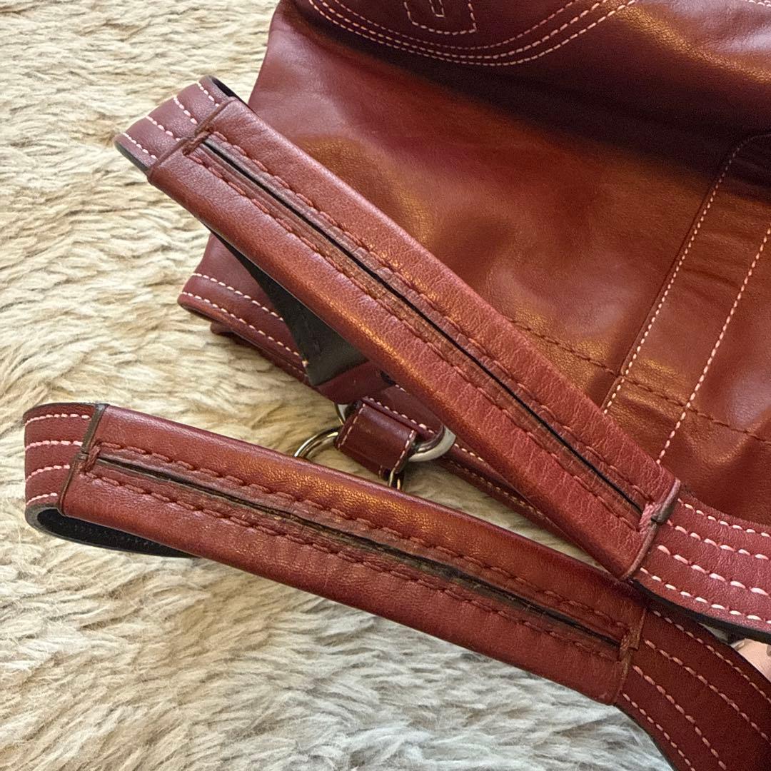 コーチ　⭐︎ coach ソーホー　オールレザー　ハンドバッグ