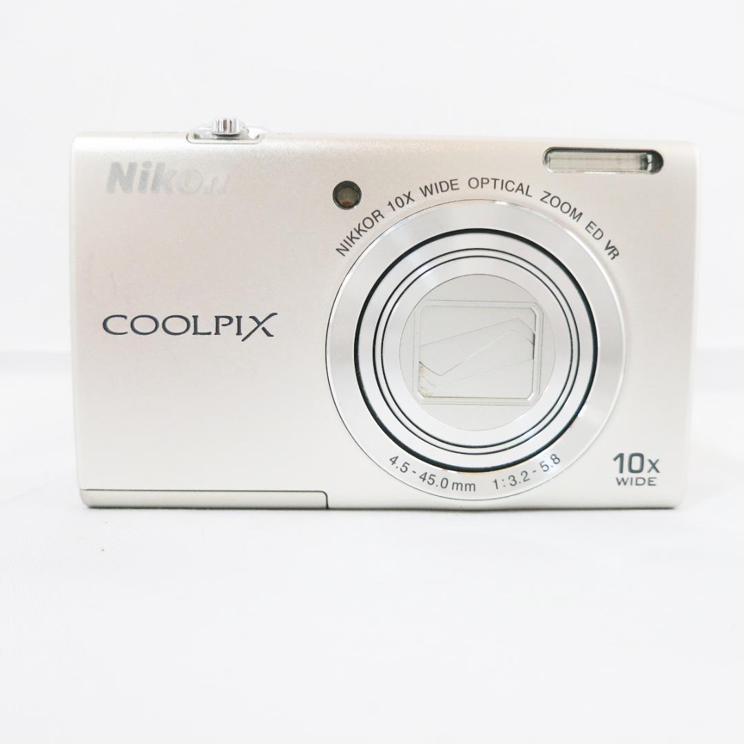 Nikon COOLPIX Ｓ6200 シルバーコンパクトデジタルカメラ
