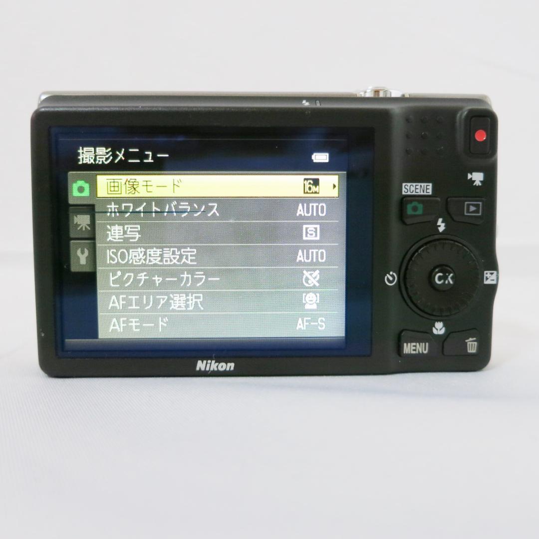 Nikon COOLPIX Ｓ6200 シルバーコンパクトデジタルカメラ