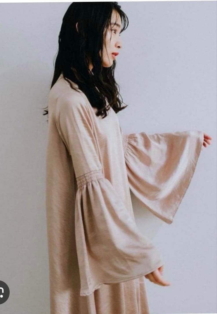 marte vintage サテンワンピース　サテンドレス