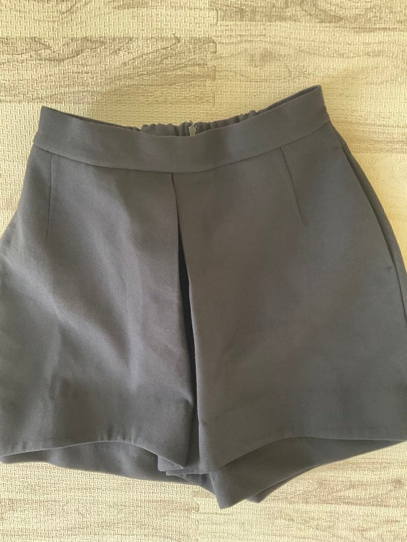 シーニュcygneダブルショートパンツ Lena　ブラック 1サイズ