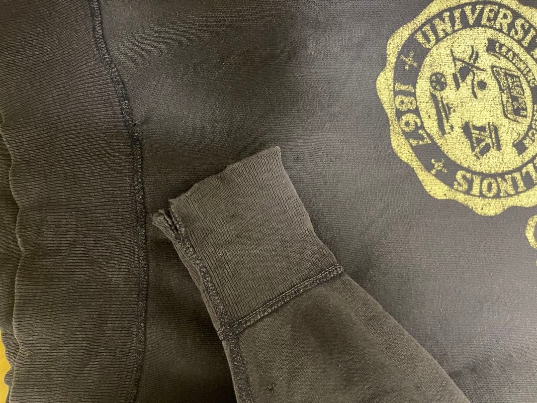 【値下げ可】60‘s vintage college print sweat