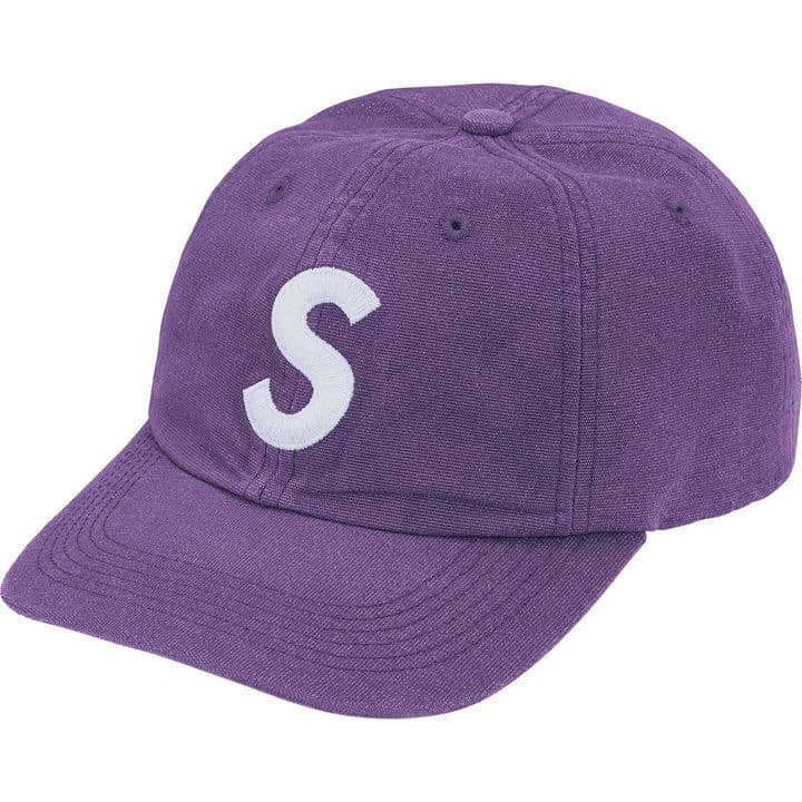 supreme Cordura Denim S Logo 6-Panel 紫