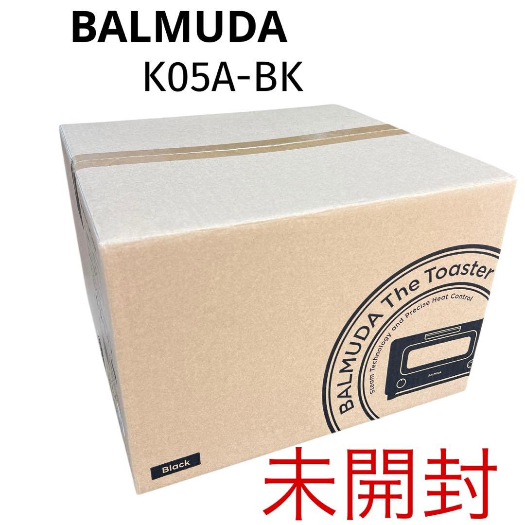 【新品.未使用】BALMUDA K05A-BK BLACK トースター