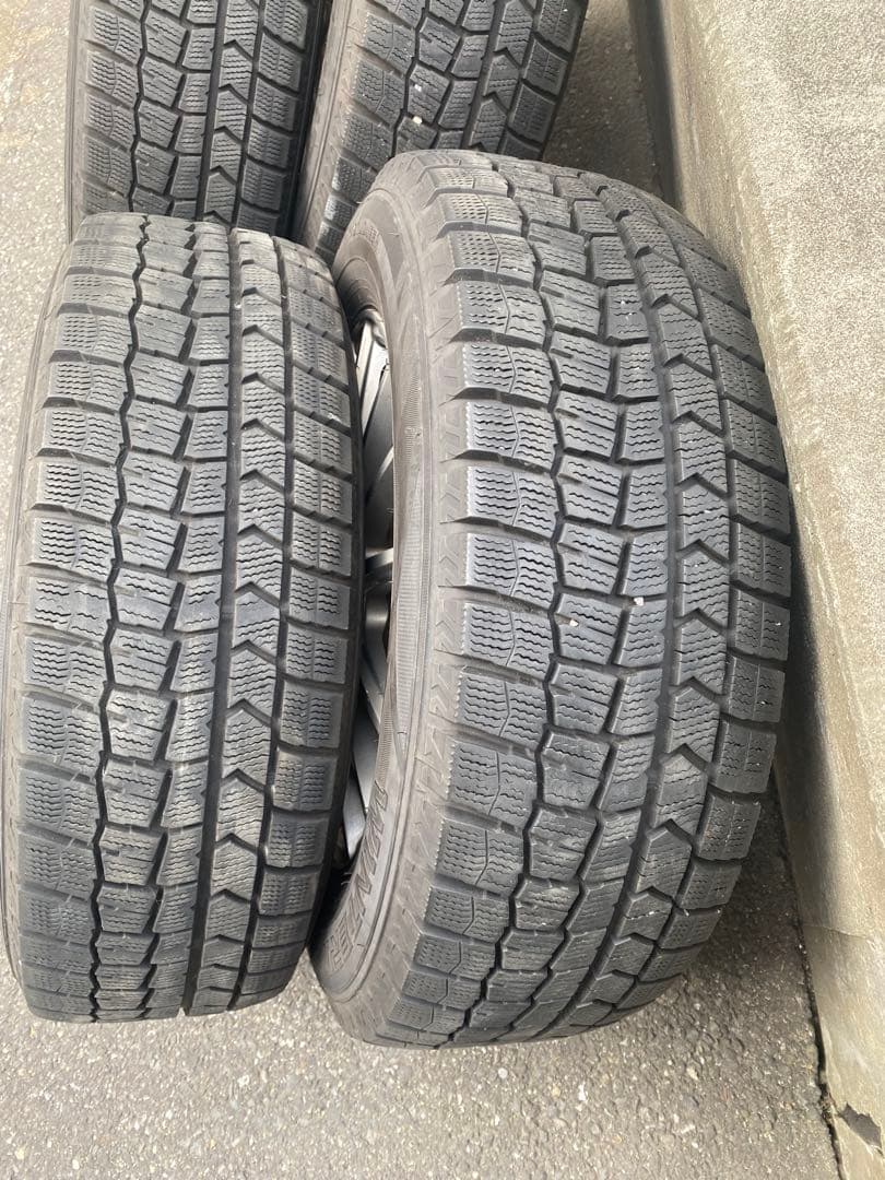 195/65R15 冬用タイヤ ホイールセット15インチ pcd100 プリウス