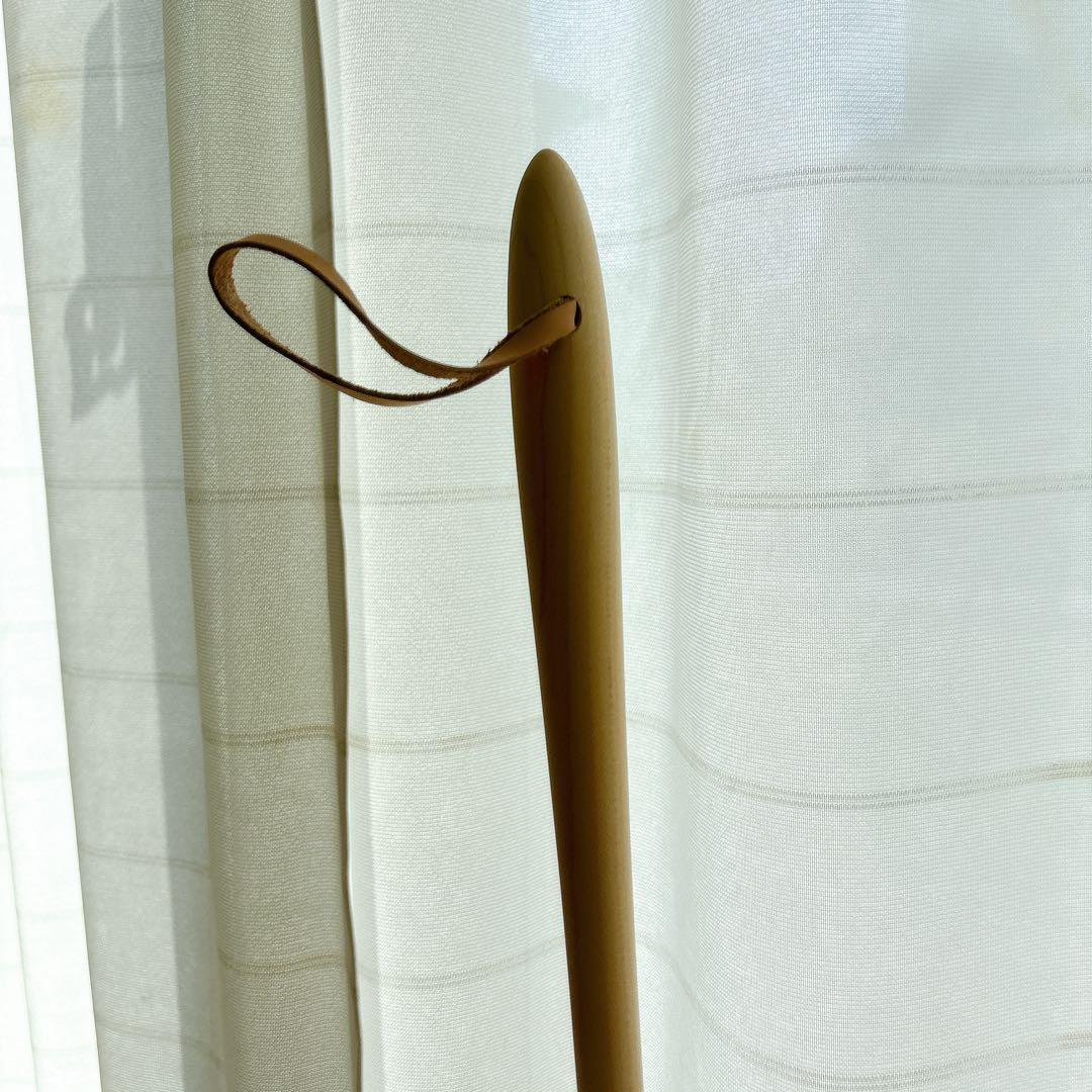 新品未使用天然木おしゃれcosineコサイン靴べら(L)と専用スタンドのセット