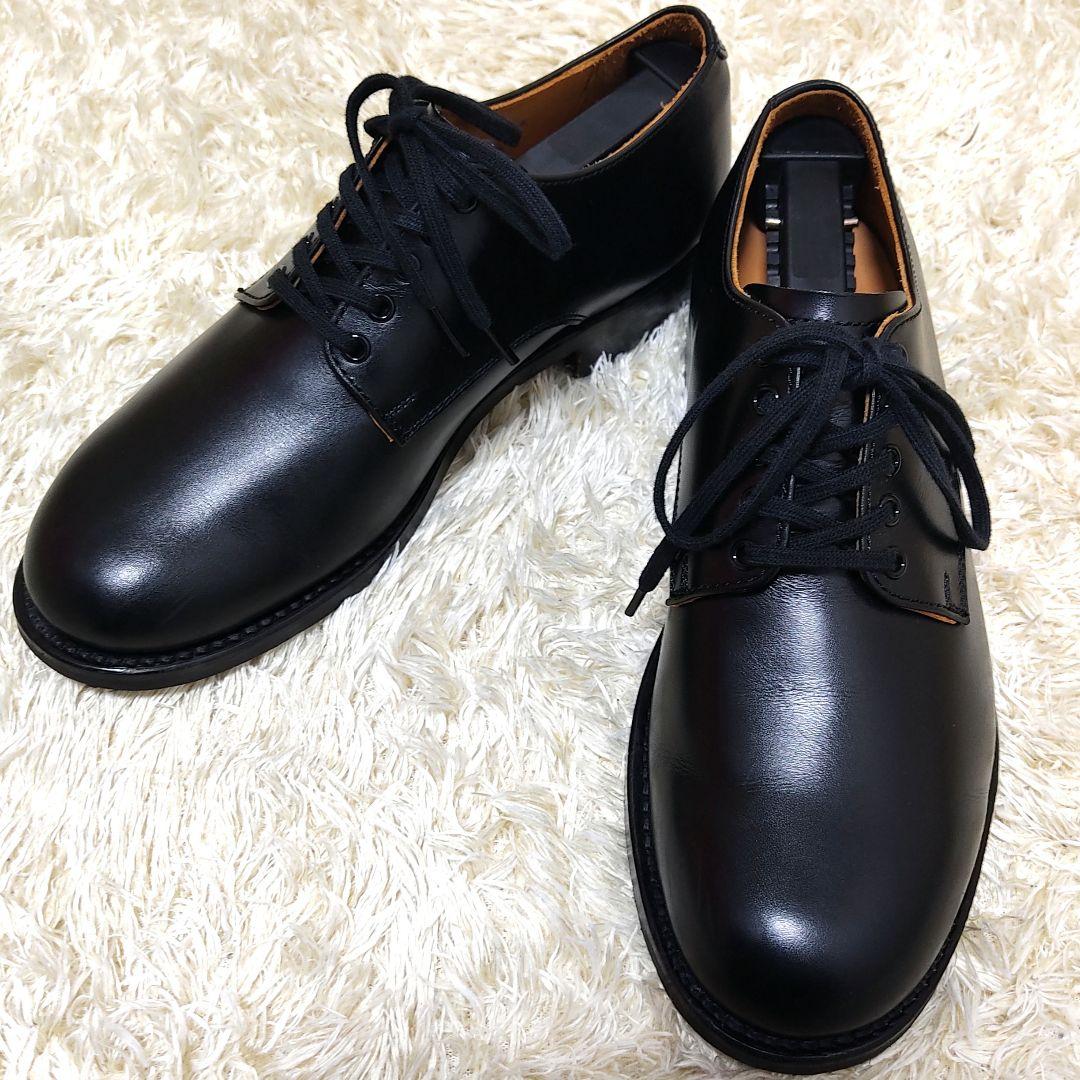 美品 マーガレットハウエル　レースアップシューズ 本革 22.5 ブラック