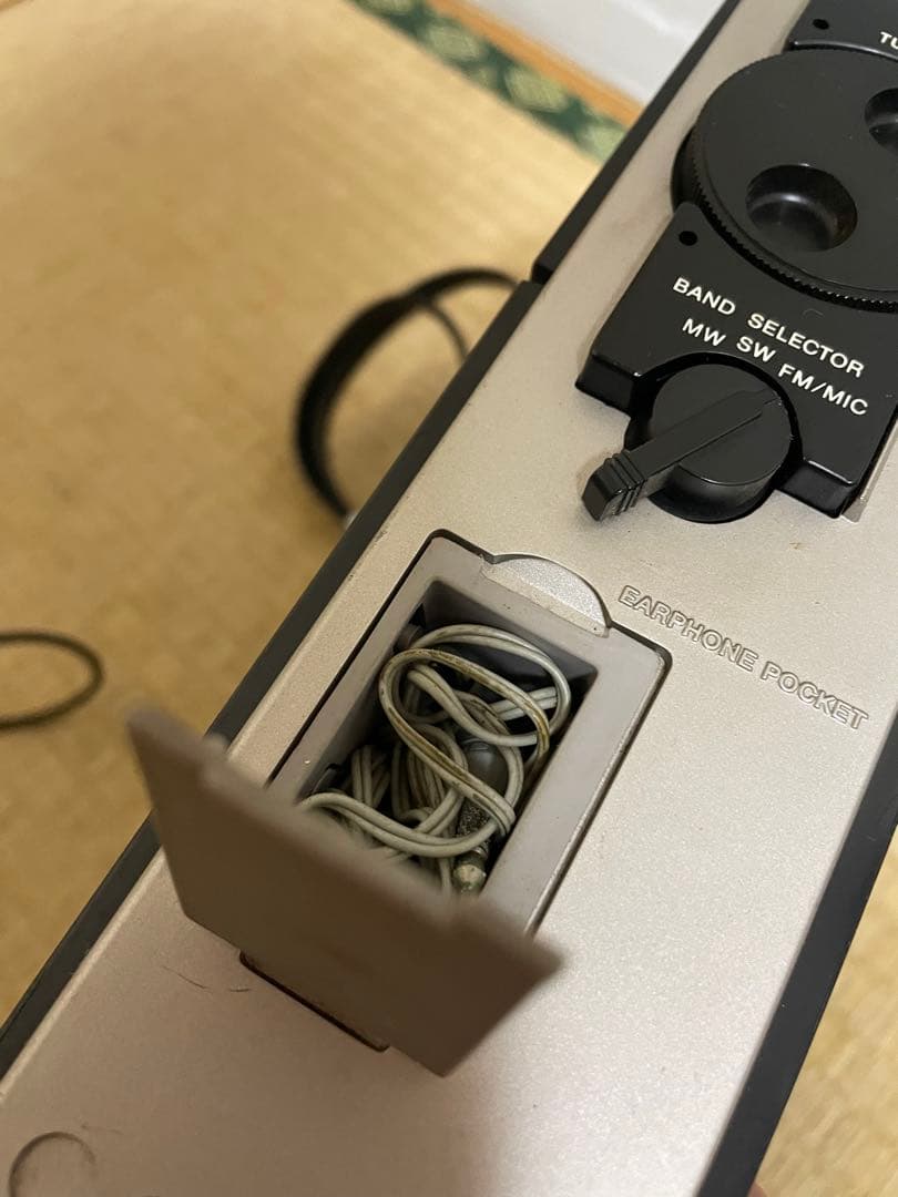 SONY ICF-5500ラジオ受信機 ACアダプター付