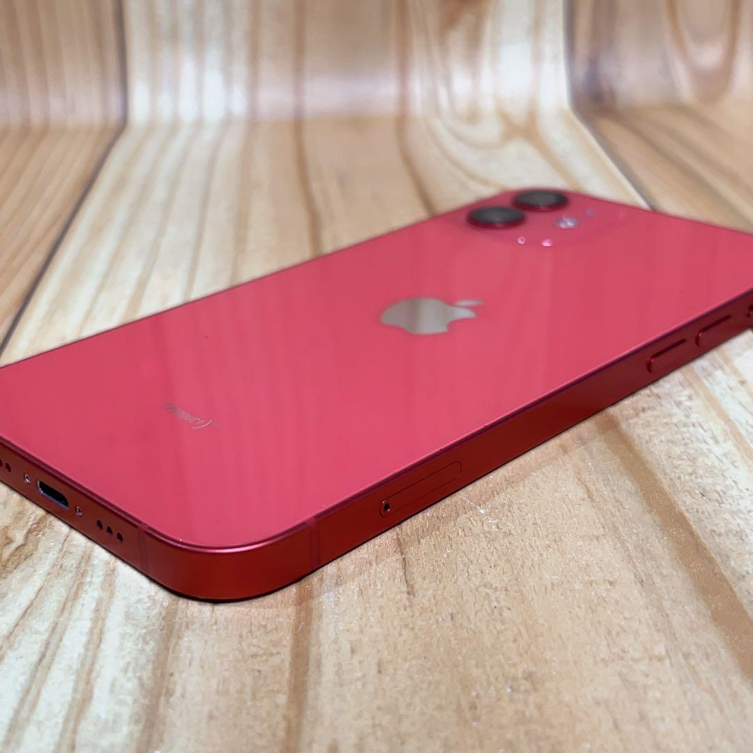 訳あり SIMフリー 本体 iPhone 12 128 GB レッド 578
