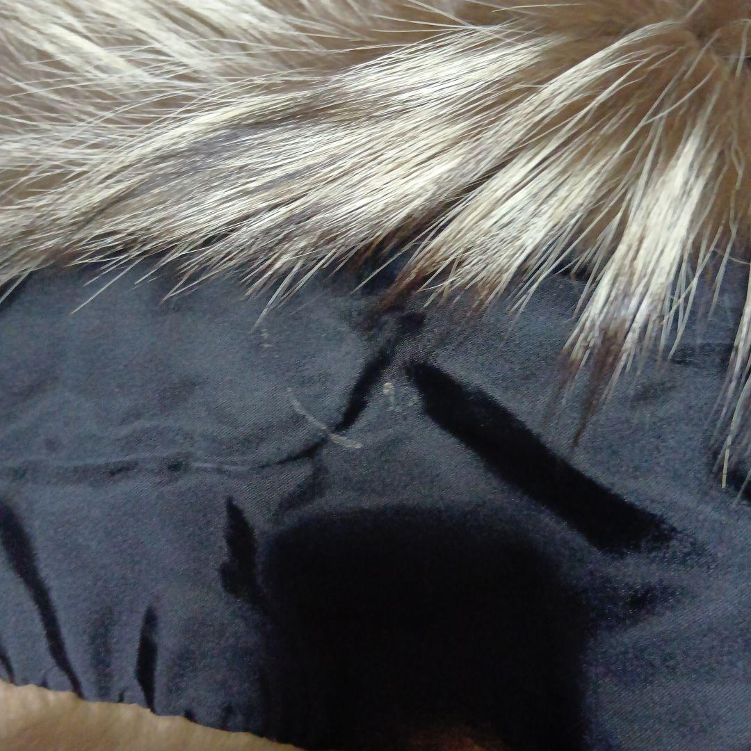 SAGA FOX　超大判ストール　ショール　シルバーフォックス