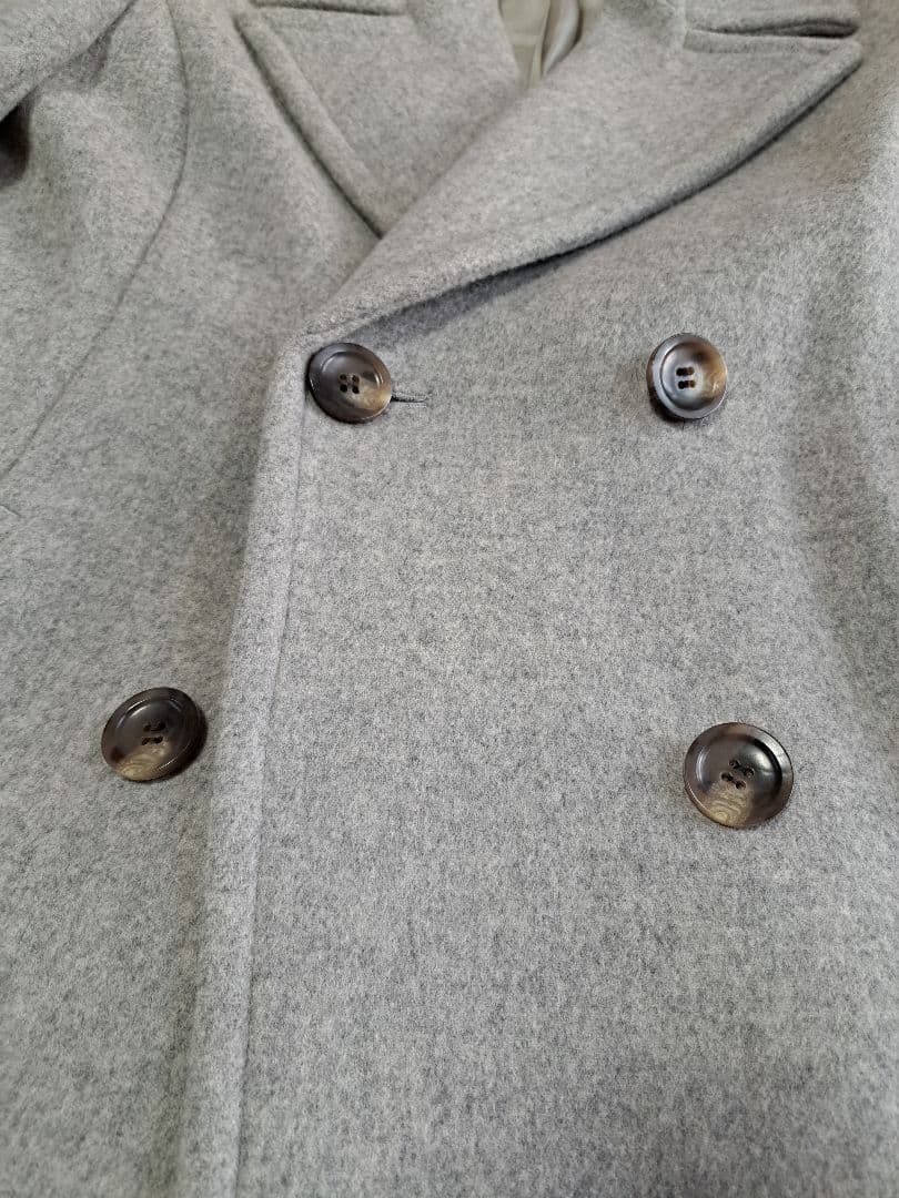 23区 ピーコート ウール100% グレー 40 ダブル 美品