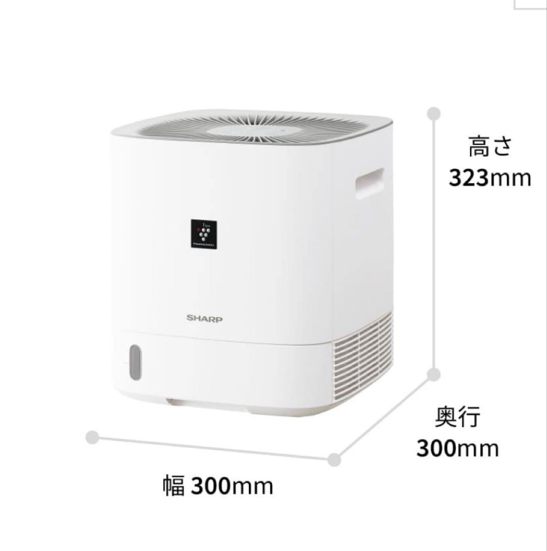 美品　SHARP CV-T60 除湿機・衣類乾燥機 ホワイト